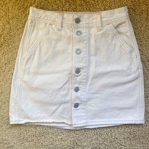 Levi denim mini skirt